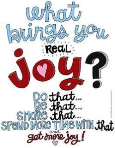 what brings you joy