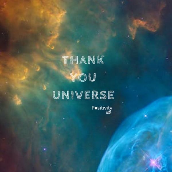 thank you universe