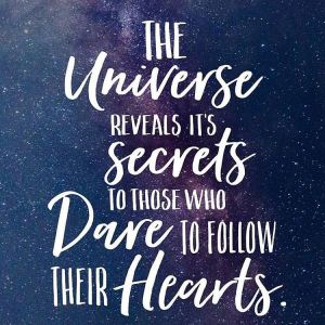 the universe reveals its secrets