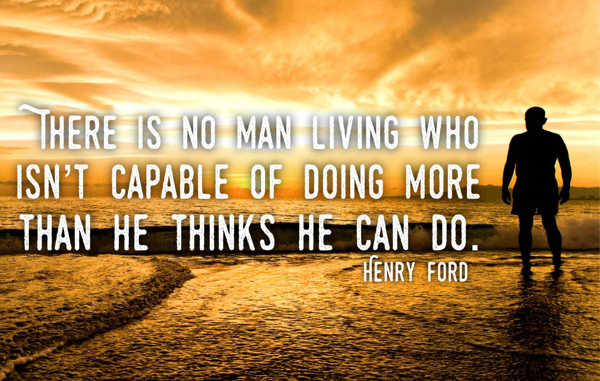 there is no man living